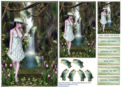 Forget Me Not / Romantic Waterfall