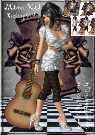 Mini Kit Rocking Girl