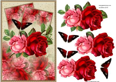 Vintage Red Roses All Occasions