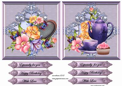 Floral Toppers and Tags