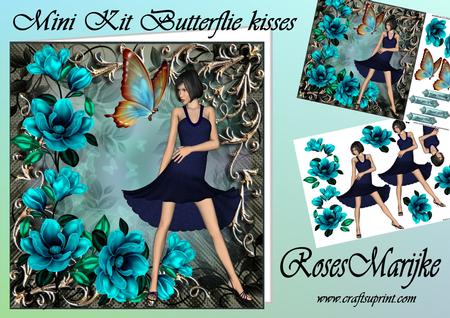 Mini Kit Butterflie Kisses