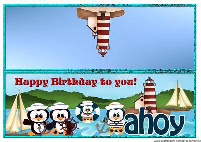 Birthday Boys Card Large Dl