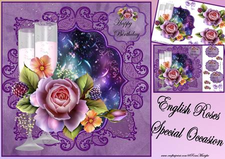 Mini Kit English Roses Special Occasion
