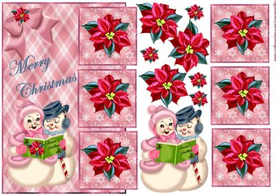 Merry Christmas in Pink