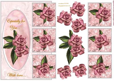 Over the Edge Heritage Roses
