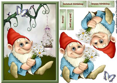 Belated Birthday Gnome
