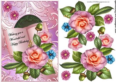 Camelias in Pink