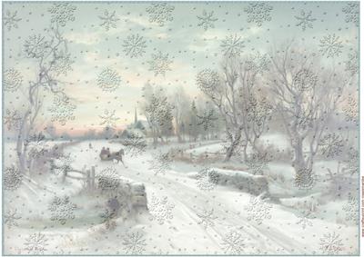 Vellum Christmas Village