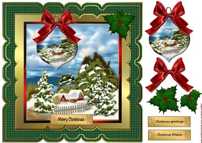 Scallop Christmas Village