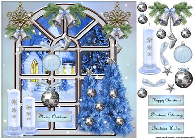 Christmas Church Window
