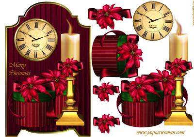 Screen Card Vintage Christmas