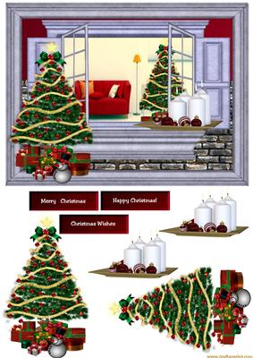 Window Christmas Home