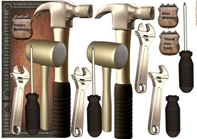 Over the Edge Male Card Tools