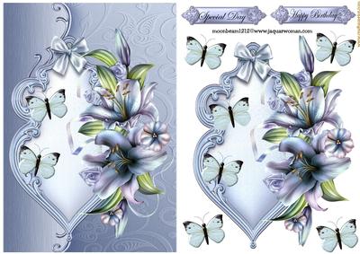 Winter Lillies and Butterflies