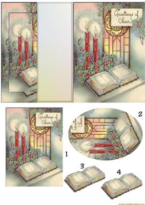 No Hole Fold Back Christmas