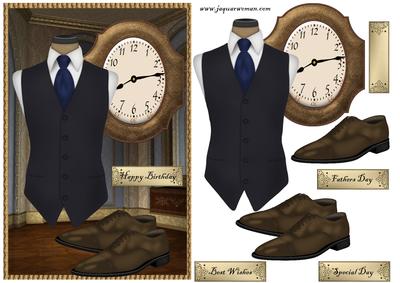 Male Card Gentlemans Clothes 2