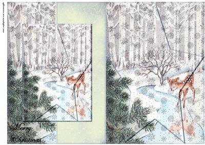 Fold Back Vintage Christmas 2