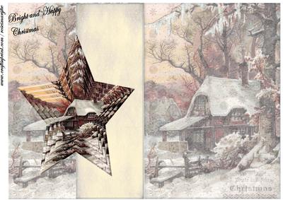 Fold Back Vintage Christmas 4