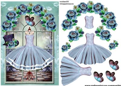 Window & Romantic Dress