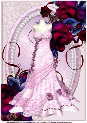 Beautiful Dress in Pink A4