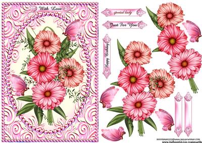 Oriental Corsage & Butterflies
