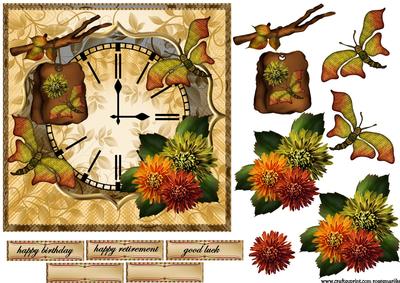 Male Card Time Autumn Colors