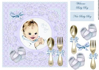Anglaise Broderie Vintage Baby Boy