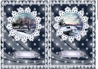Toppers Christmas Snowscene