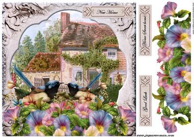 New Home Topper Vintage Cottage