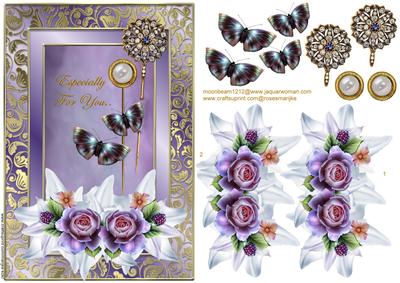 English Roses and Lillies