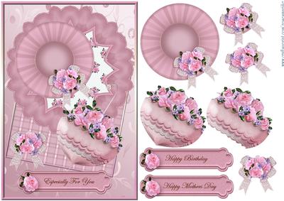 Parasol with Roses