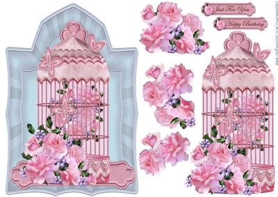 Birdcage and Roses