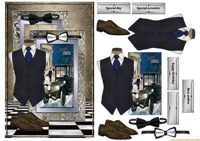 Male Card Men's Clothes Special Day