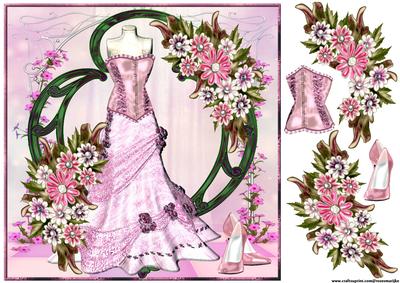 Dream Dress & Spring Flowers