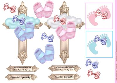 Sympathy Cross Baby Boy & Baby Girl