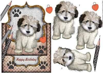 Puppy Love 2 Birthday Boy Over the Top