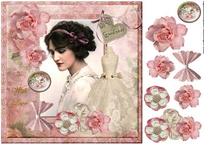 Vintage Beauty in Pink