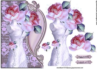 Over the Edge Dress and Roses