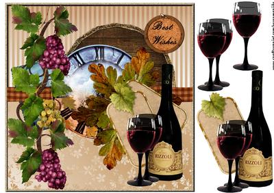Male Card Wine