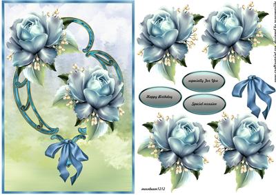 Roses in Classic Frame
