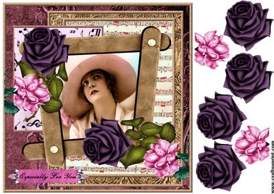 Vintage Beauty with Hat
