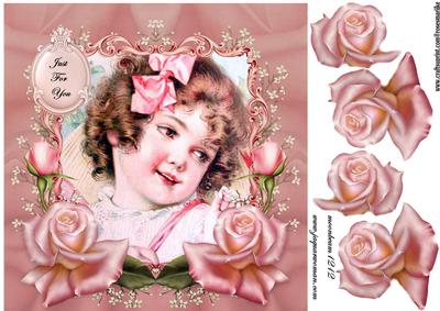 Edwardian Roses& Vintage Girl 2