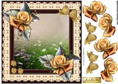 In the Meadow Broderie Frame