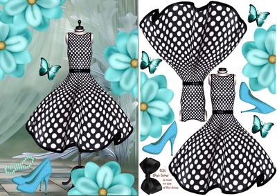 Black & White Polka Dot Dress