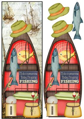 Large Dl Male Card Fishing