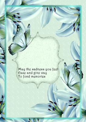Sympathy Lilies