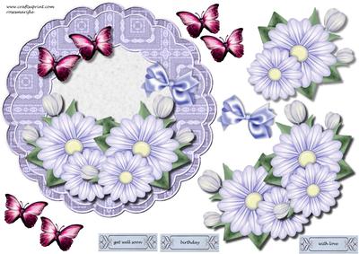 Lace Topper & Flowers