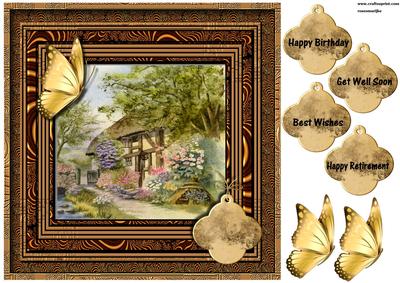 Male Card Country Cottage