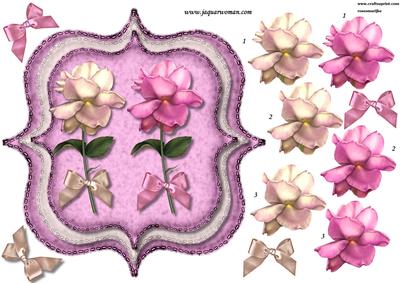 Scallop Topper & Roses