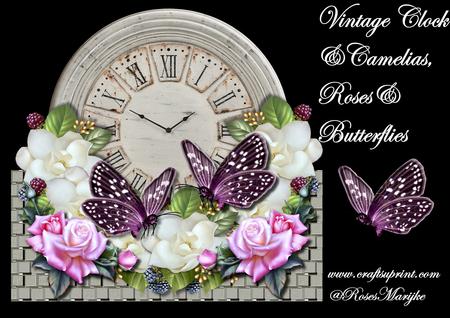 Mini Kit Over the Edge Vintage Clock